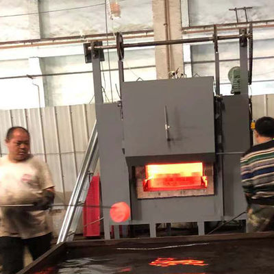fornalha de resistência da caixa 45kw para o tratamento térmico das peças do metal e do aço