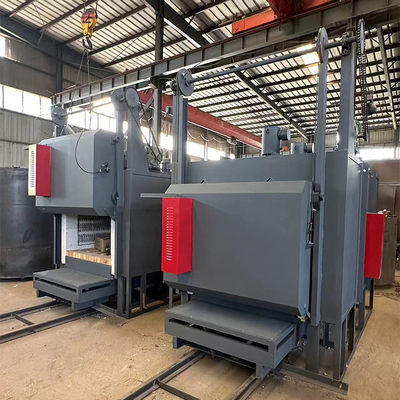 Forno de tratamento térmico elétrico tipo carro para uso industrial de 950℃ a 1100℃