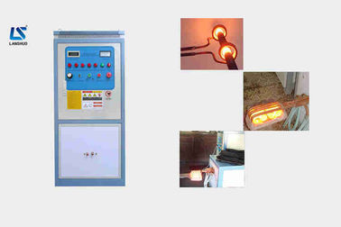 Economia de energia 50kw de alta frequência de bronze da máquina de forjamento do aquecimento do metal da indução