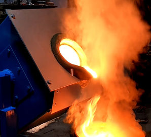 Nova Fornalha de Fusão por Indução de Aço Ferro Alumínio para Fundição de Ferro Fundido Componente Central da Bomba de Forno Elétrico para Fusão de Metal