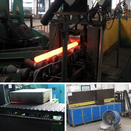 Barra redonda de aço quente de máquina de forjamento do rolo da fornalha do aquecimento de indução da frequência média