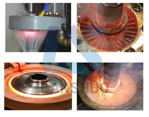 Máquina do tratamento térmico de indução da barra de aço 50L/Min 320A