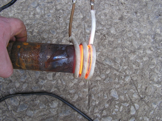 Máquina de aquecimento elétrica da indução eletromagnética do controle da barra de aço IGBT para forjar
